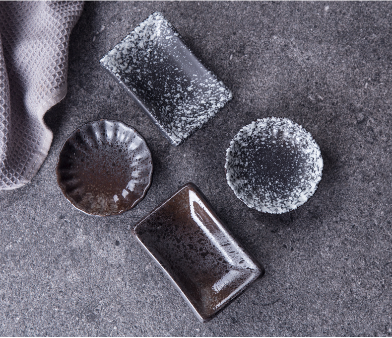 Japanese tableware ceramics small plate vinegar dish of soy sauce dish ideas flavor dish plates dishes businessman with a plate