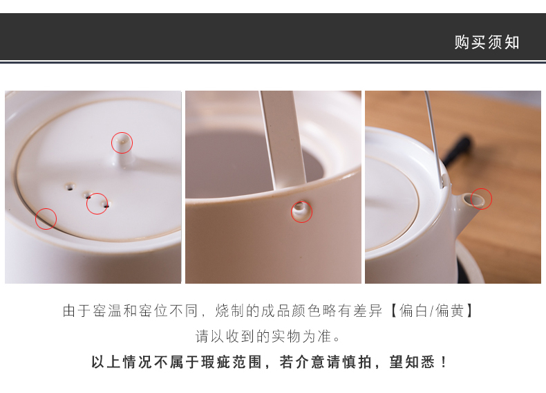 Steaming pot kettle boiling pot clay POTS glass teapot girder pot of electric TaoLu boiled tea stove kung fu tea set