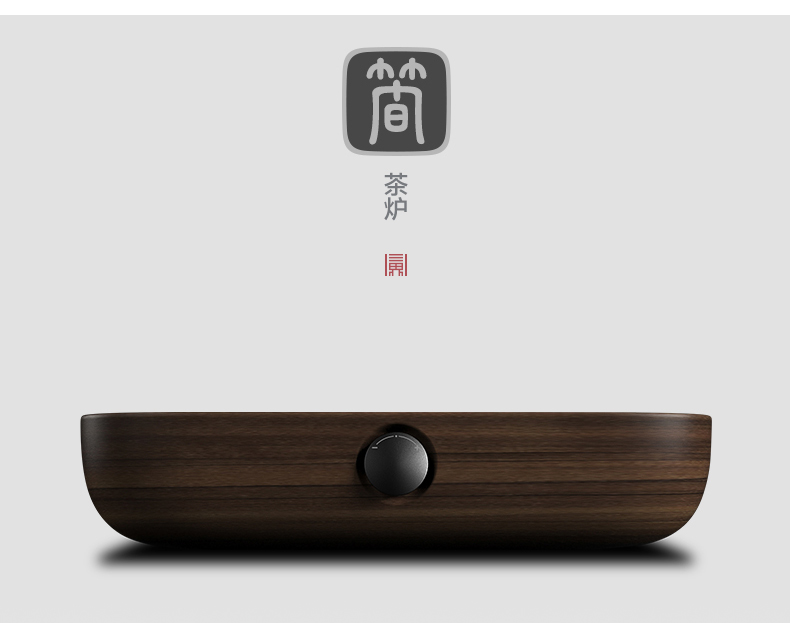 Glass kettle boil tea ware to hold to high temperature filtering tropical bamboo kung fu tea set as the electricity TaoLu boiled water furnace