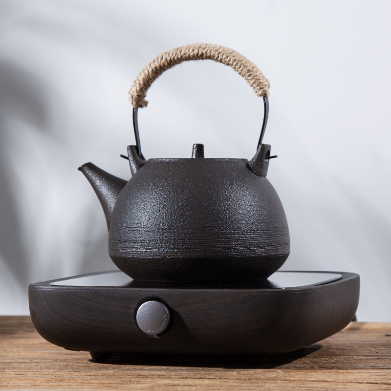 Cooking pot water jug kettle black kung fu tea set heat - resisting teapot teapot permeating the electric kettle TaoLu mail bag