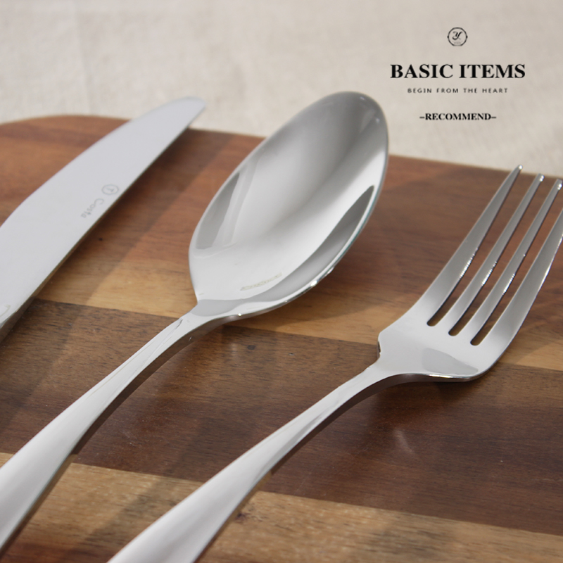 Western - style food tableware suit gifts stainless steel knife and fork spoon, three - piece beefsteak tool two - piece spoon bag in the mail