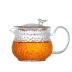 Bộ lọc ấm trà thủy tinh rèn ấm trà chịu nhiệt độ cao gia dụng ấm trà trà tách nước máy pha trà Kung Fu - Trà sứ