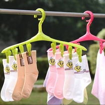 Japan Okubo 8-piece Drying Rack Clothes Hanger Drying Rack Windproof Clothes Rack Underwear Socks Drying Clip
