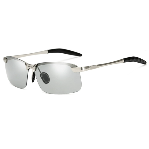 Двойное использование обесцвеченных очков мужские солнцезащитные очки поляризованные солнцезащитные очки мужчины водителя водителя рыбалки