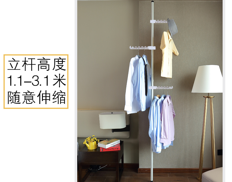 Xue Tao top đứng móc áo sáng tạo giá treo áo sàn phòng ngủ cloakroom đơn giản móc quần áo giá - Kệ kệ sách đứng đẹp