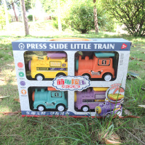 668-4 four loaded press back Force toy car train engineering car excavator play car Boy car roller