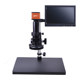 Zhiqi ZQ-604 electronic digital industrial microscope 135x CCD optical high-definition metallographic video with display camera repair mobile phone magnifying glass desktop high-precision professional version repair