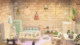 ຫ້ອງນອນ Animal Crossing ins style white bedroom Animal Crossing ns props indoor set