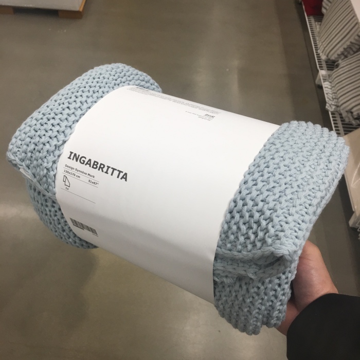 IKEA IKEA In Abrita chăn thông thường NAP chăn sofa điều hòa - Ném / Chăn chăn lông cừu loại dày