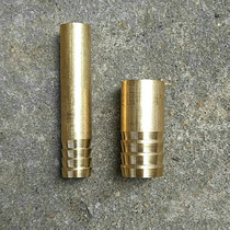 Large diameter thick copper tube tea tray pure copper tube copper sheet Stone solid wood root carving tea table accessories 10-16mm