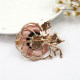 Japanese and Korean temperament flower brooch women's accessories atmosphere fresh coat brooch cardigan elegant autumn corsage brooch