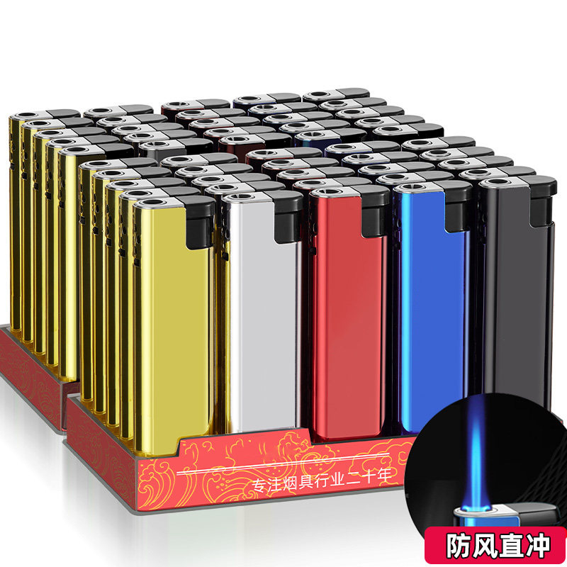 High-end metal explosion-proof and windproof lighters wholesale advertising disposable lighters custom-made printing custom-made