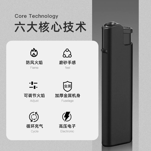 Ветрозащитная металлическая матовая креативная взрывобезопасная одноразовая зажигалка, делается под заказ