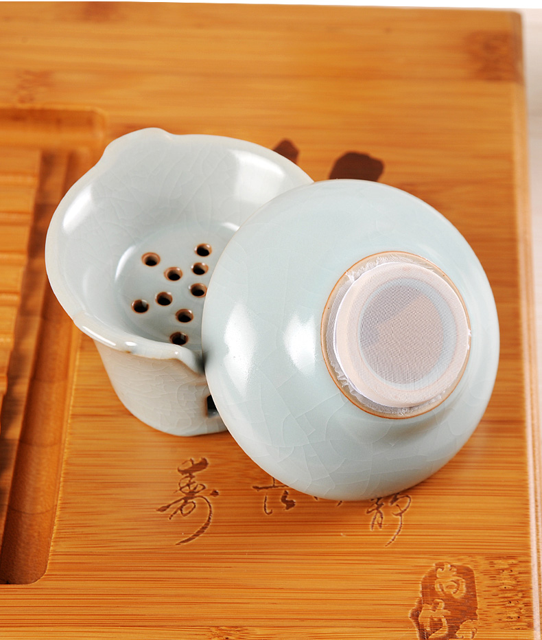 Your up) ceramic filter filter tea strainer filter kunfu tea tea tea tea tea accessories creative