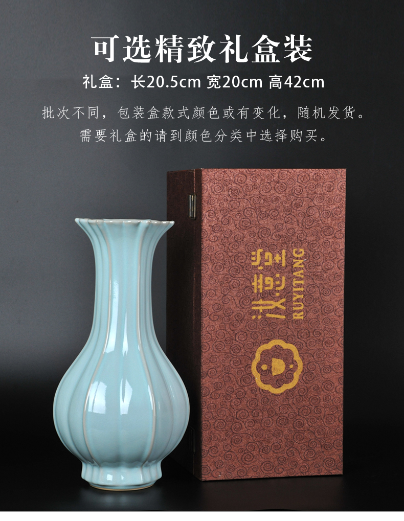 Archaize your up porcelain arts and crafts art ceramic vases, Chinese contracted household adornment furnishing articles sitting room decoration