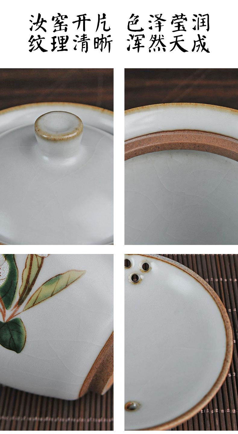 Your up crack cup travel tea set simple portable is suing office ceramic teapot teacup. A pot of two cups