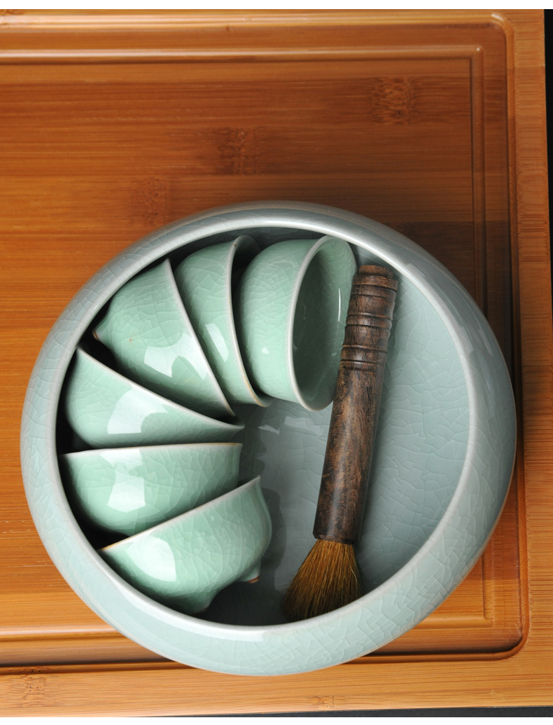 Your up tea to wash large ceramic water to wash Your porcelain kung fu tea tea accessories cup for wash cup of water, after the vessel