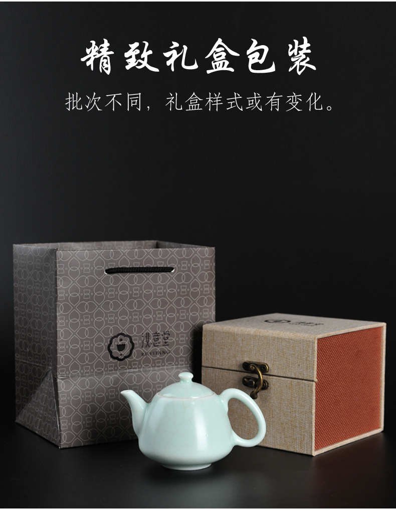 Kung fu tea set your porcelain ceramic teapot your up single pot teapot small pure manual open piece of tea taking for its ehrs home