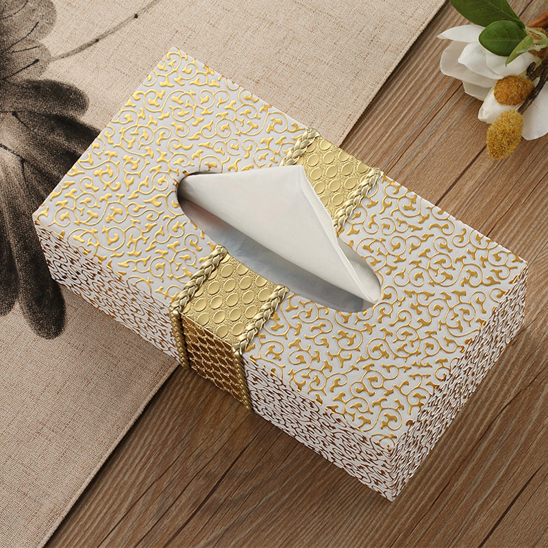 Tissue box Nordic ins home living room drawer box creative light luxury napkin paper box net red high-grade paper draw box