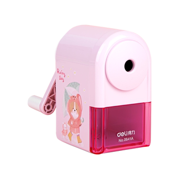 Deli automatic pen feeding pencil sharpener hand-cranked pencil sharpener