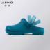 Annuo surgical shoes doctor nurse slippers laboratory slippers men and women clean room hospital toe shoes EVA anti-slip 