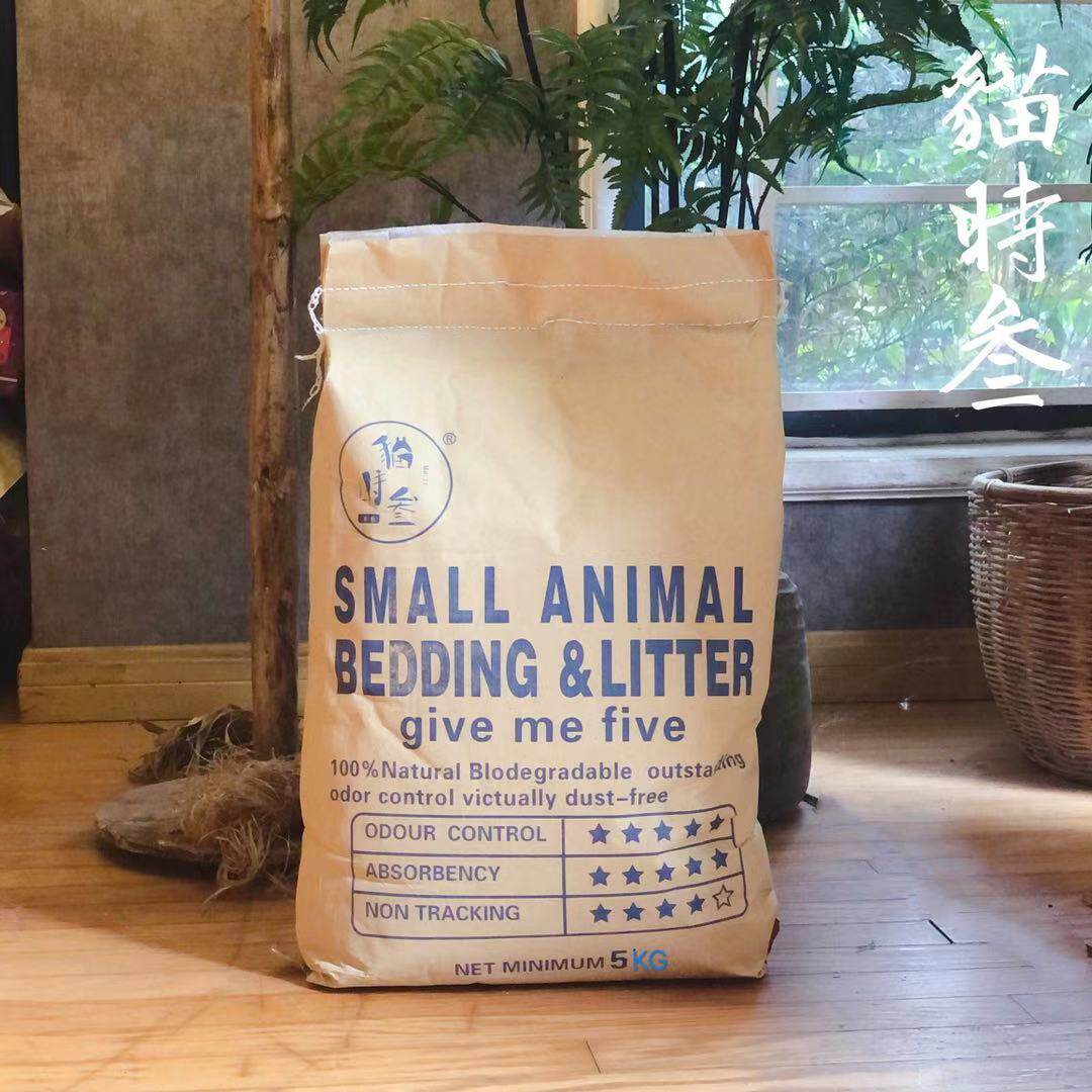 Smell-absorbing environmentally-friendly paper grain dragon cat paper grain cushion material cushion material wood grain substitute original design