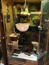 Cat-Squirrel Dragon Cat Bag Cage Cage Toy Spring Rope Suspension