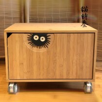 Cat Time Three Boutique Original Design Pet Dragon Cat Cabinet Cage Special Bottom Cabinet Solid Wood Handmade solid and durable