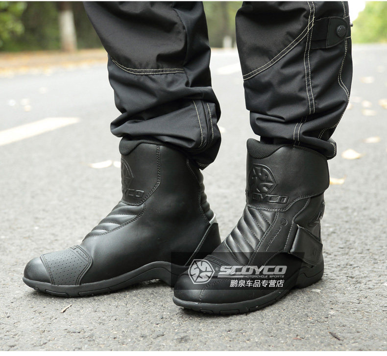 Bottes moto SCOYCO MBT011W - Ref 1390035 Image 10