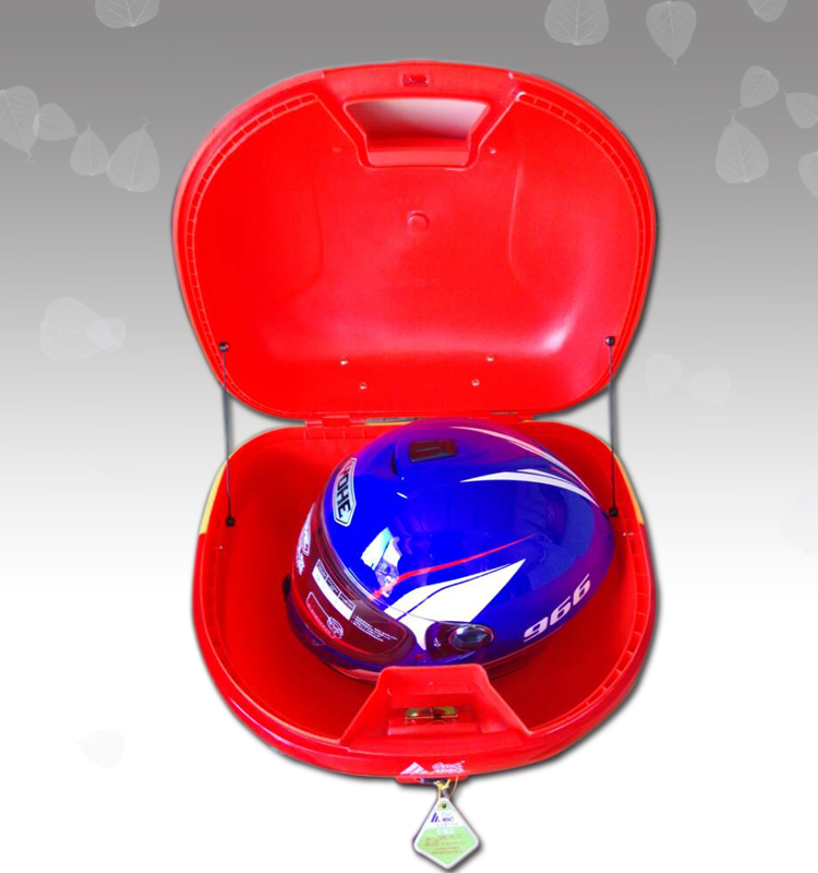 Aidele 923-Một hộp đuôi xe máy điện xe lớn thùng chứa thân cây để đặt mũ bảo hiểm đầy đủ thùng đồ xe máy