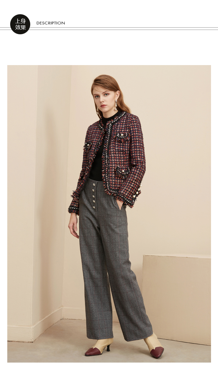 Blouson femme en Tweed - Ref 3321778 Image 11