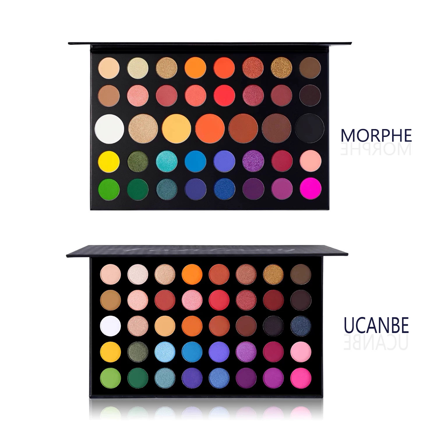 Новая палетка теней для век PRISM MAKEUP от Ucanbe, в сотрудничестве Morphe X James, в том же стиле