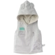 Mùa xuân và mùa thu nam mỏng nữ áo vest bé vest đôi cotton trùm đầu vest bé ra quần áo để giữ ấm
