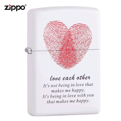 Подлинный Zippo более легкий подлинный американский Zppo Original Zipoo Zhibao Male Dumb Lacquer Love Gift Zoop
