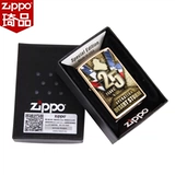Подлинный Zippo Ligher, настоящий Zppo Original American Male Zipoo Zhibao Desert Storm Action 25th Action