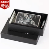 Подлинный Zippo более легкий подлинный мужчина Zppo American Original Zhibao Zioop Skeleton Wolf Zipp Kerose Oil ZP