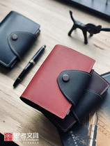 Ink new product A7 portable leather loose-leaf hand account book cowhide notebook notepad stationery control brother recommended graduation season gift gift packaging for teacher birthday gifts