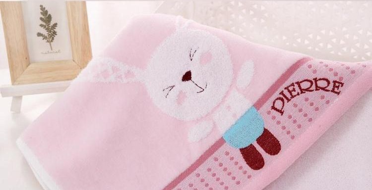 Khăn vàng chính thức cửa hàng bông crepe jacquard cắt da lộn khăn sơ sinh bông thấm mềm - Khăn tắm / áo choàng tắm giá khăn mặt