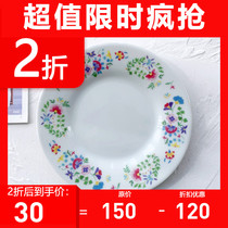 Domestic Spot Made in Japan NARUMI Flower and Plant Series Porcelain Fruit Dessert Plate 15 5cm