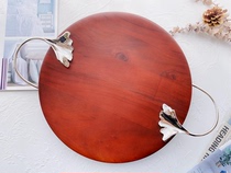 Mary Jurek independent designer brand Ginkgo round cheesecake tray 36cm