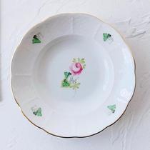 Herend Hungarian Vienna rose porcelain dessert plate 12 5cm