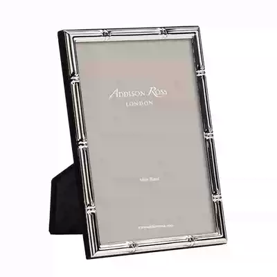 British Addison Ross silver white bamboo 6 inch 7 inch 10 inch decorative table photo frame