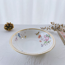 Wedgwood British Rose Gold bone china tableware dessert plate fruit plate 15 5cm