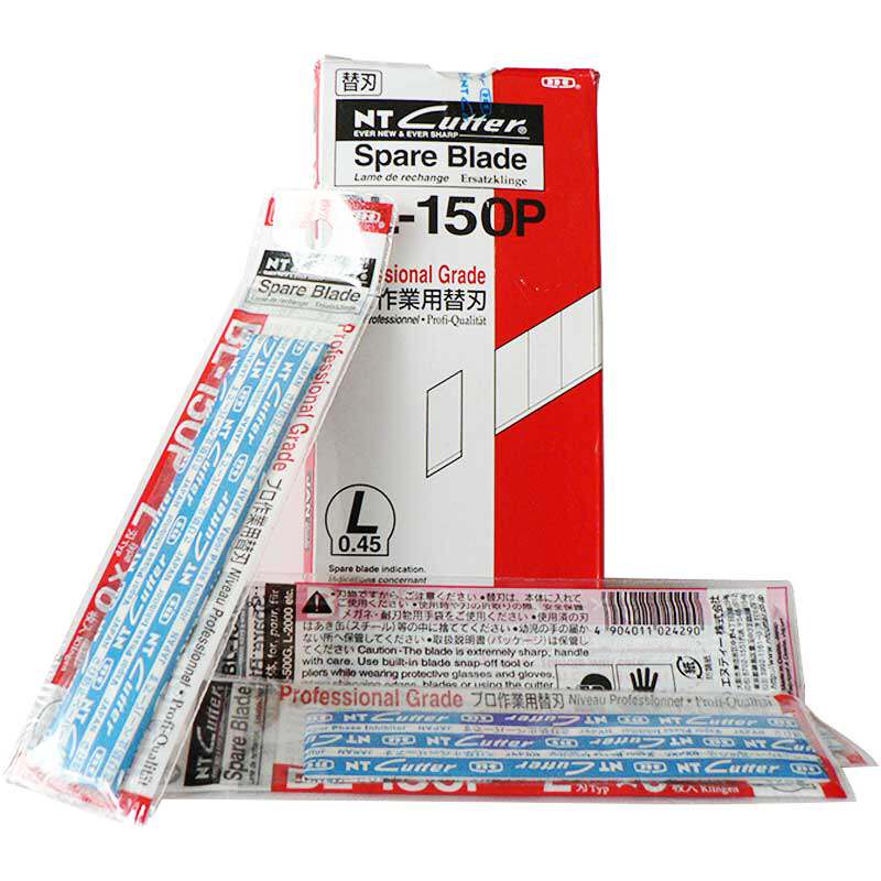 Japan NT cuter width 18MM thick matter cutting large blade BL-150P blade 58 degrees angle length 100mm