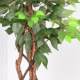 Simulated Green Plants, Indoor Artificial Trees, High-End Banyan Trees, Bionic Plants, Real Tree Trunks, Large Floor-Standing Potted Plants, Landscaping, Small-Leaf Banyan Trees