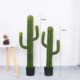 Large Artificial Cactus Landscaping Fake Cactus Plant Decoration Cactus Column Artificial Ornament High-End Desert Greenery