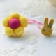 Cô gái Vải Đôi Tóc Dây Bí Đỏ Nụ Thỏ Đầu Dây Buộc Tóc Buộc Cho Bé Dây Cao Su Dây Cao Su Phụ Kiện Tóc Trẻ Em - Phụ kiện tóc