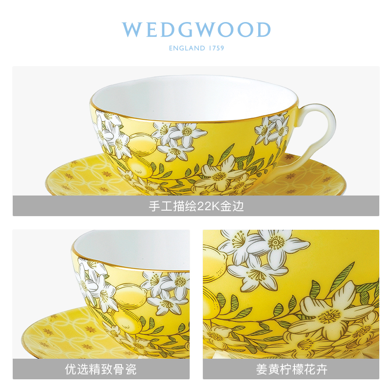 WEDGWOOD waterford WEDGWOOD tea cups and saucers ipads porcelain cup garden teacup saucer coffee cups and saucers box set in the afternoon