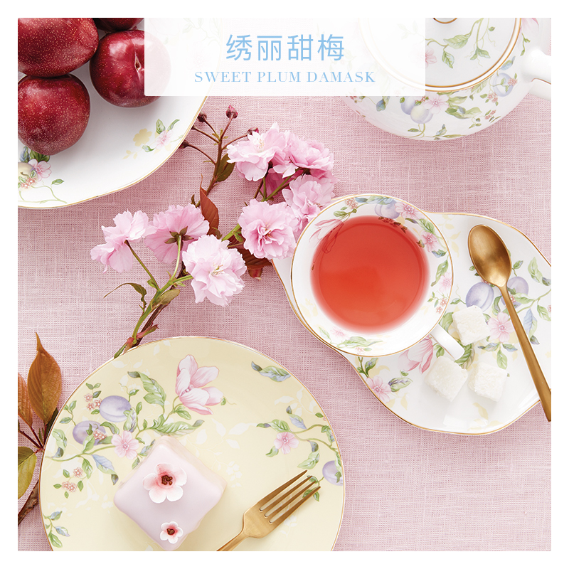 WEDGWOOD waterford WEDGWOOD embroider beautiful sweet mei ipads China continental food dish dish food dish plate