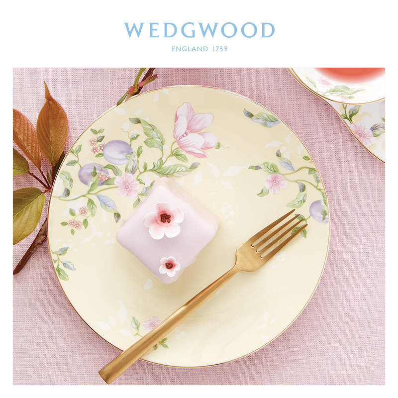 WEDGWOOD waterford WEDGWOOD embroider beautiful sweet mei ipads China continental food dish dish food dish plate